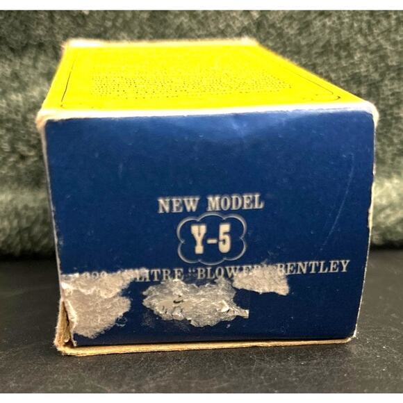 HTF RARE 1929 New Model Y-5 4.5 Liter Blower Bentley Matchbox Car In Box - Picture 11 of 14